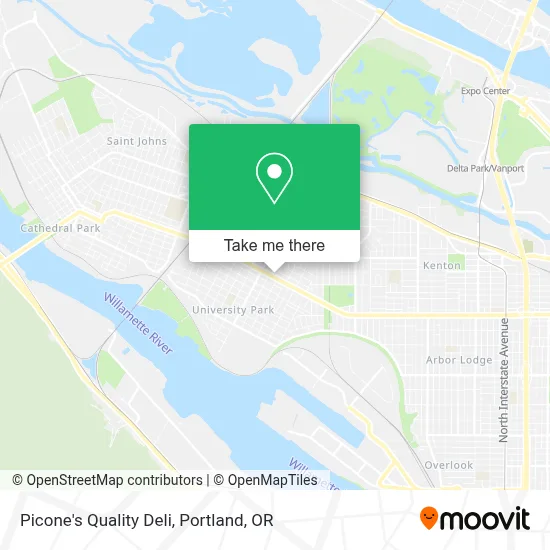 Picone's Quality Deli map