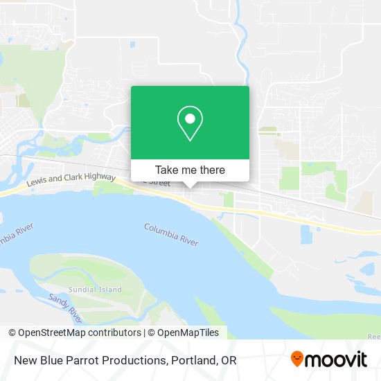 Mapa de New Blue Parrot Productions