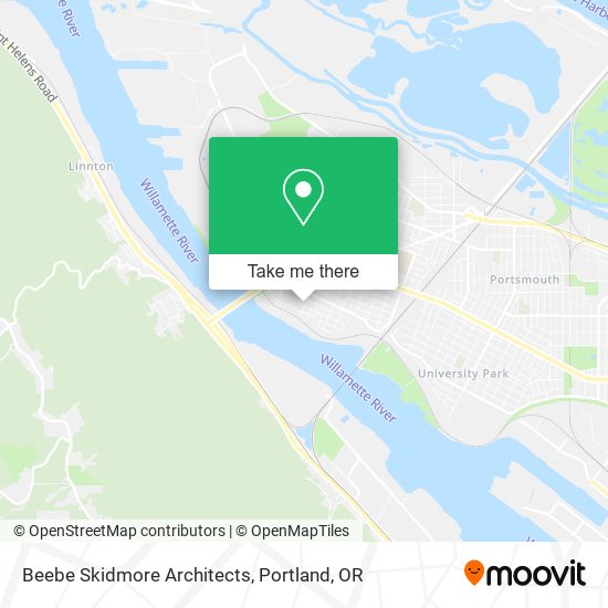 Beebe Skidmore Architects map