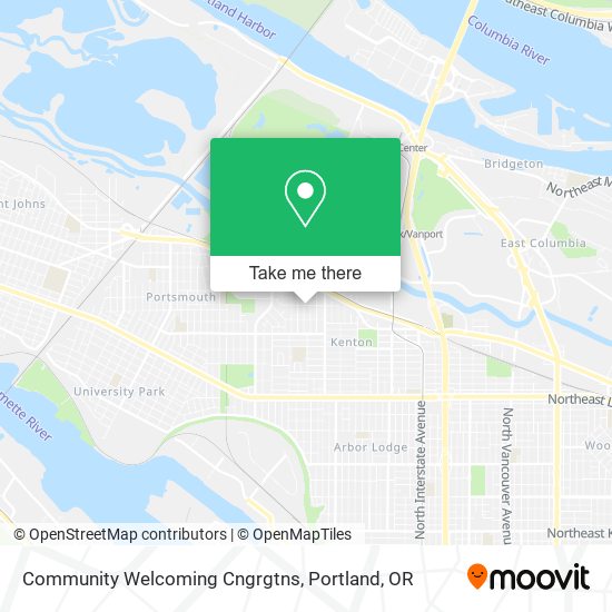 Community Welcoming Cngrgtns map