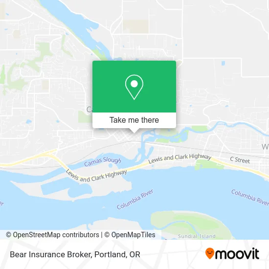 Bear Insurance Broker map