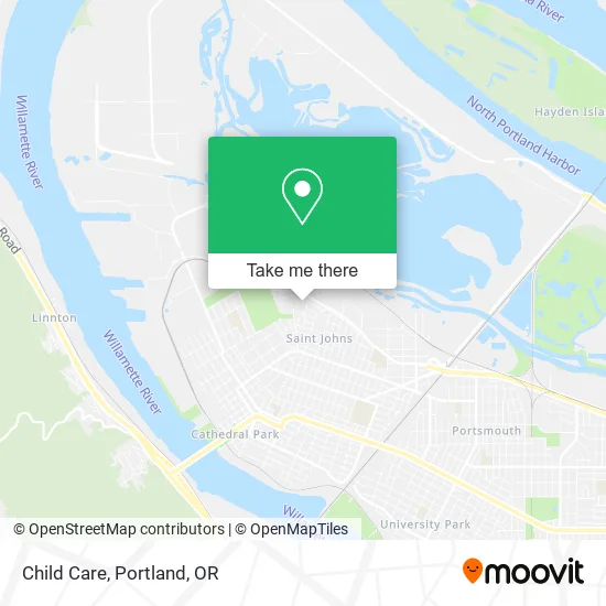 Mapa de Child Care