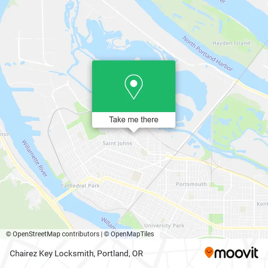 Chairez Key Locksmith map