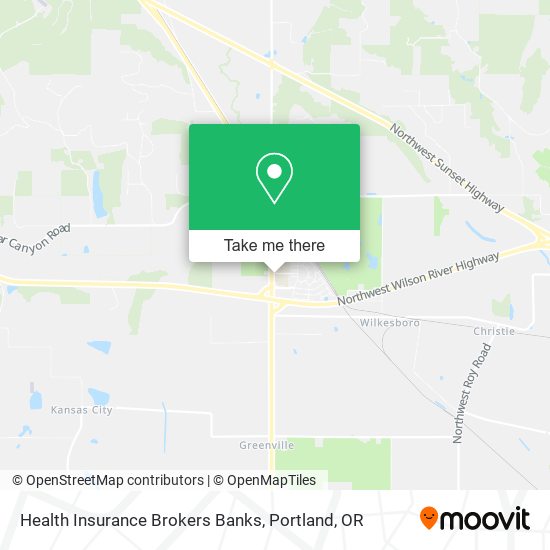 Health Insurance Brokers Banks map