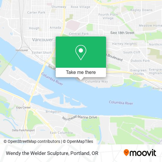 Mapa de Wendy the Welder Sculpture