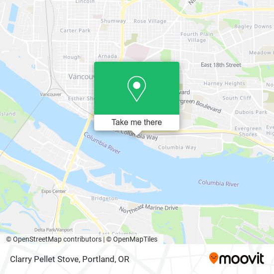 Mapa de Clarry Pellet Stove