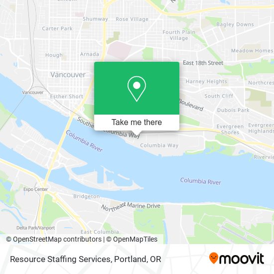 Mapa de Resource Staffing Services