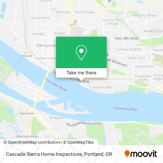 Mapa de Cascade Sierra Home Inspections