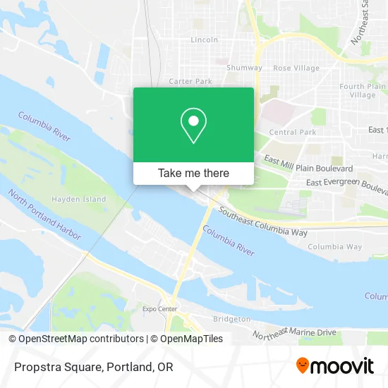 Mapa de Propstra Square