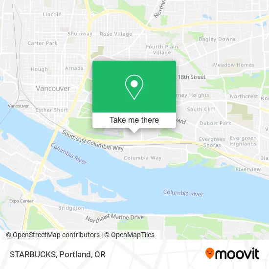 Mapa de STARBUCKS
