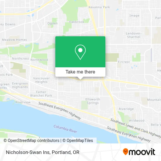 Nicholson-Swan Ins map