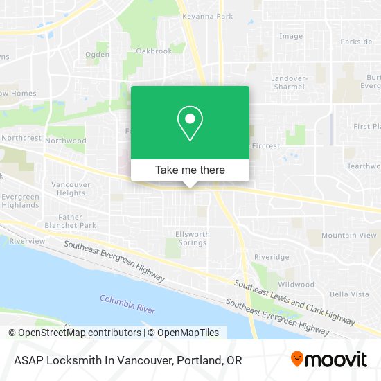 Mapa de ASAP Locksmith In Vancouver