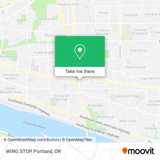 Mapa de WING STOP
