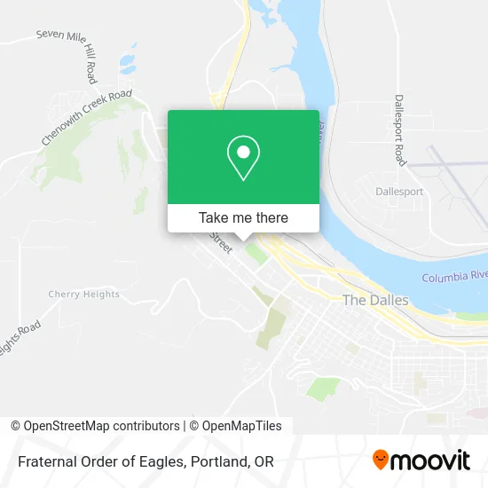 Fraternal Order of Eagles map