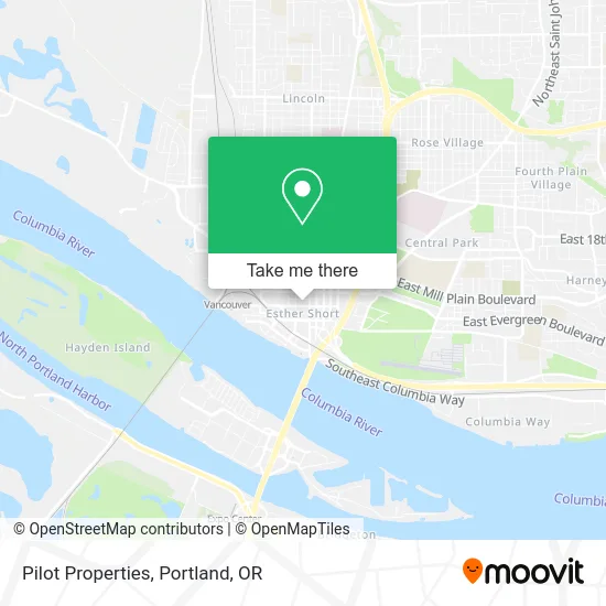 Pilot Properties map