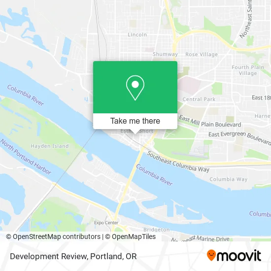 Development Review map
