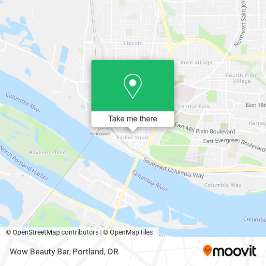Mapa de Wow Beauty Bar