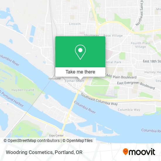 Woodring Cosmetics map