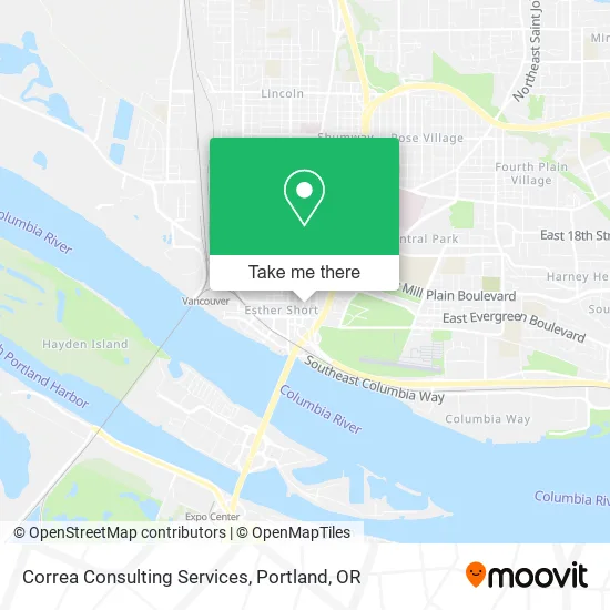 Mapa de Correa Consulting Services