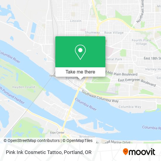 Mapa de Pink Ink Cosmetic Tattoo