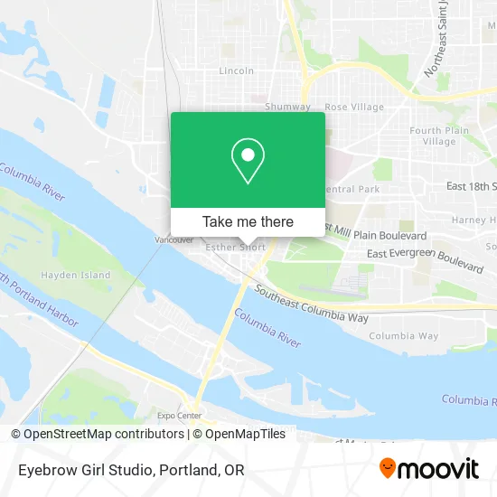 Mapa de Eyebrow Girl Studio