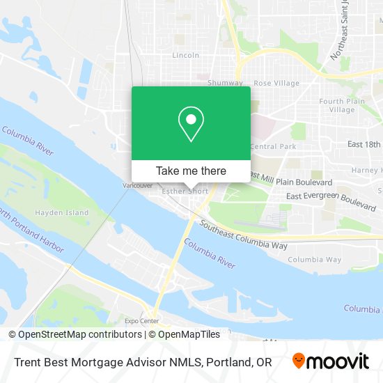 Trent Best Mortgage Advisor NMLS map