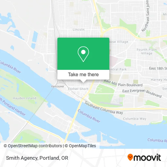 Mapa de Smith Agency