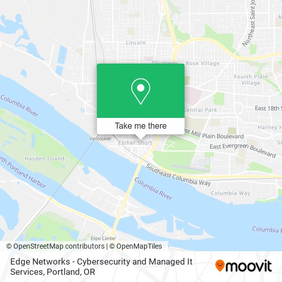 Edge Networks - Cybersecurity and Managed It Services map