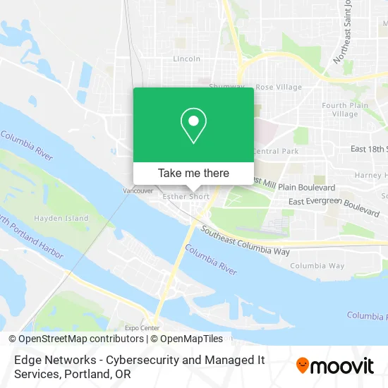 Edge Networks - Cybersecurity and Managed It Services map