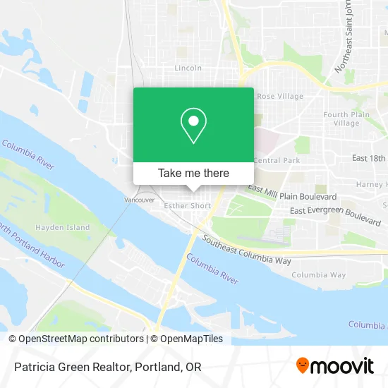 Patricia Green Realtor map