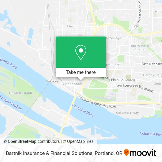 Bartnik Insurance & Financial Solutions map