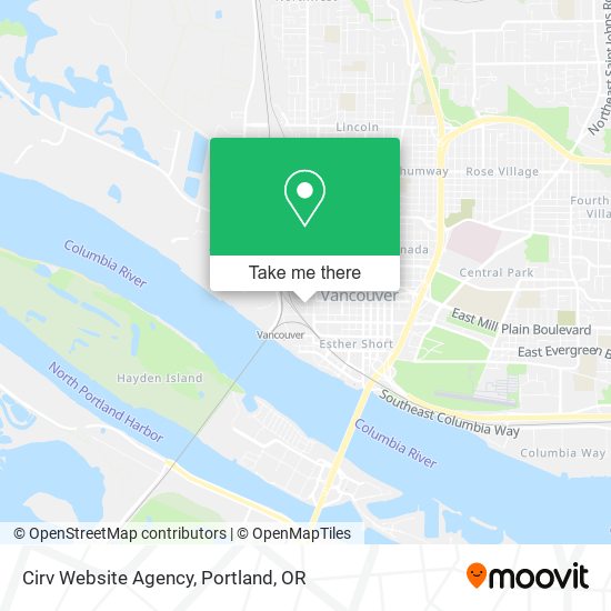 Mapa de Cirv Website Agency