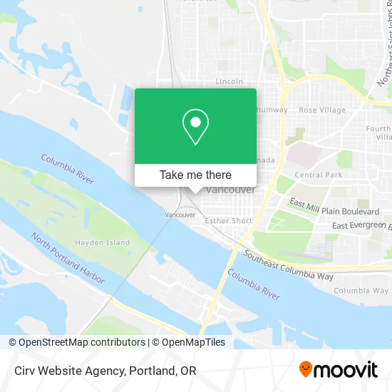 Mapa de Cirv Website Agency