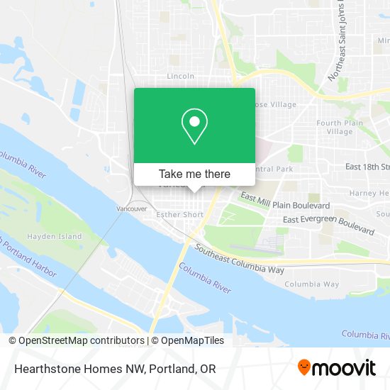 Mapa de Hearthstone Homes NW