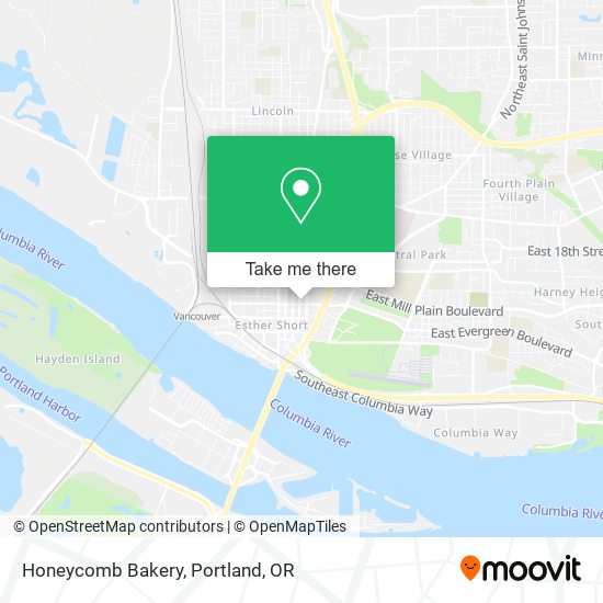 Mapa de Honeycomb Bakery