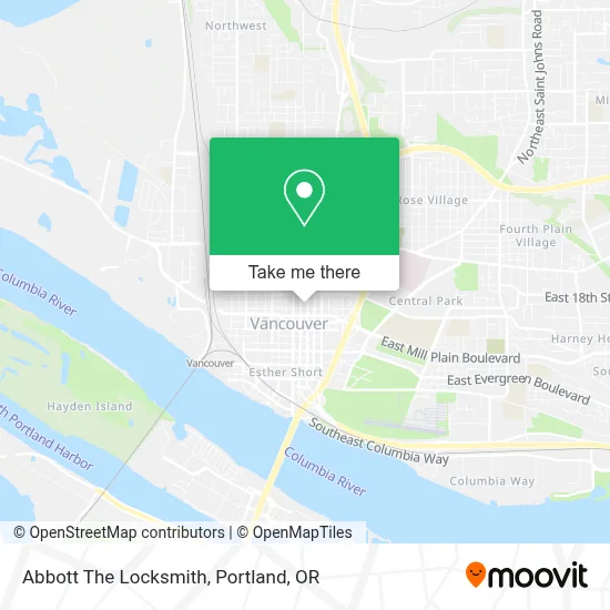 Abbott The Locksmith map