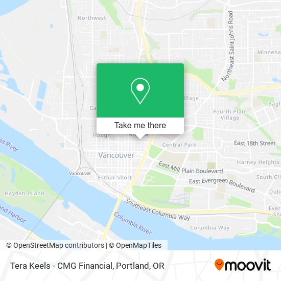 Mapa de Tera Keels - CMG Financial
