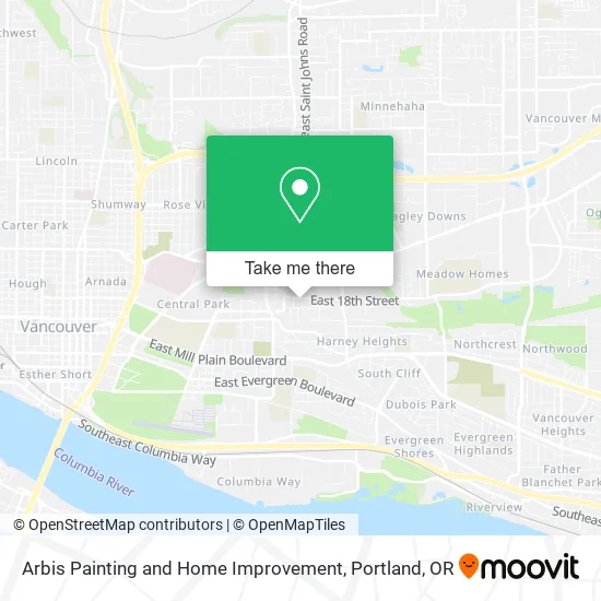 Mapa de Arbis Painting and Home Improvement