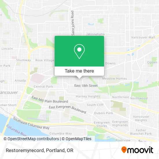 Mapa de Restoremyrecord