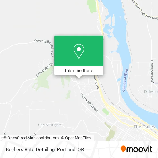 Buellers Auto Detailing map