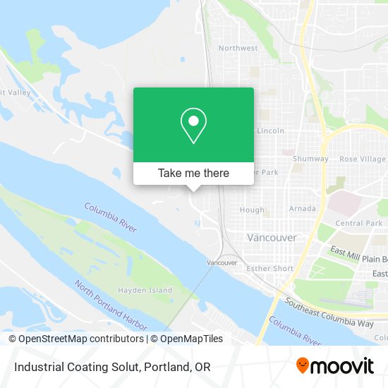 Mapa de Industrial Coating Solut