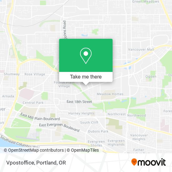 Mapa de Vpostoffice