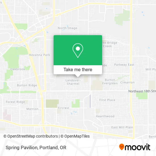 Spring Pavilion map