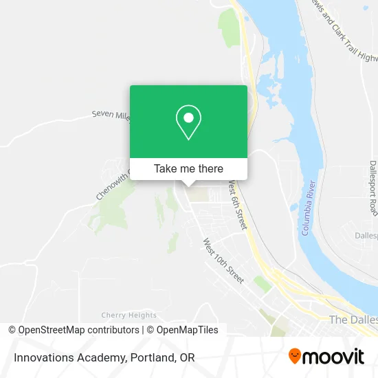 Innovations Academy map