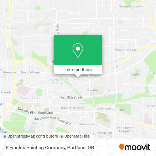 Reynolds Painting Company map