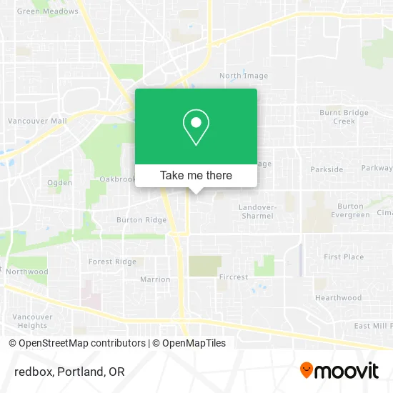 Mapa de redbox