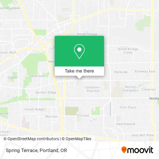 Spring Terrace map