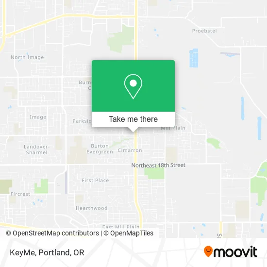 KeyMe map