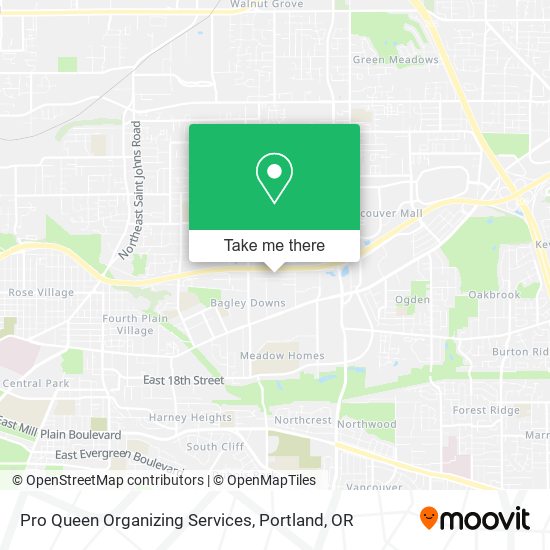 Mapa de Pro Queen Organizing Services