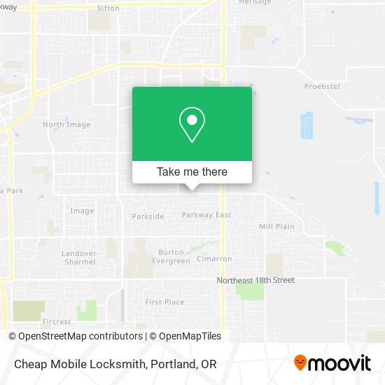 Mapa de Cheap Mobile Locksmith